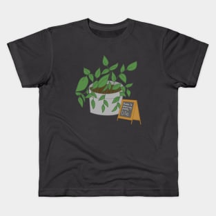 Home is Where My Plants Die Kids T-Shirt